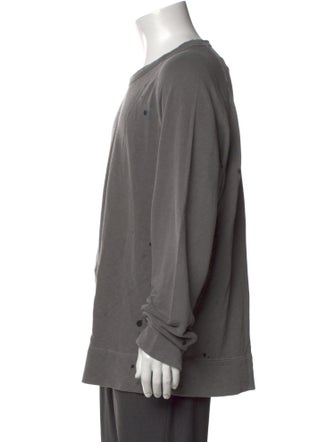 James Perse Crew Neck Long Sleeve Sweatshirt