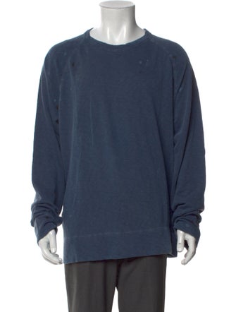 James Perse Crew Neck Long Sleeve Sweatshirt