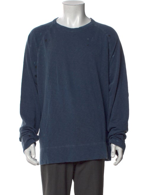 James Perse Crew Neck Long Sleeve Sweatshirt