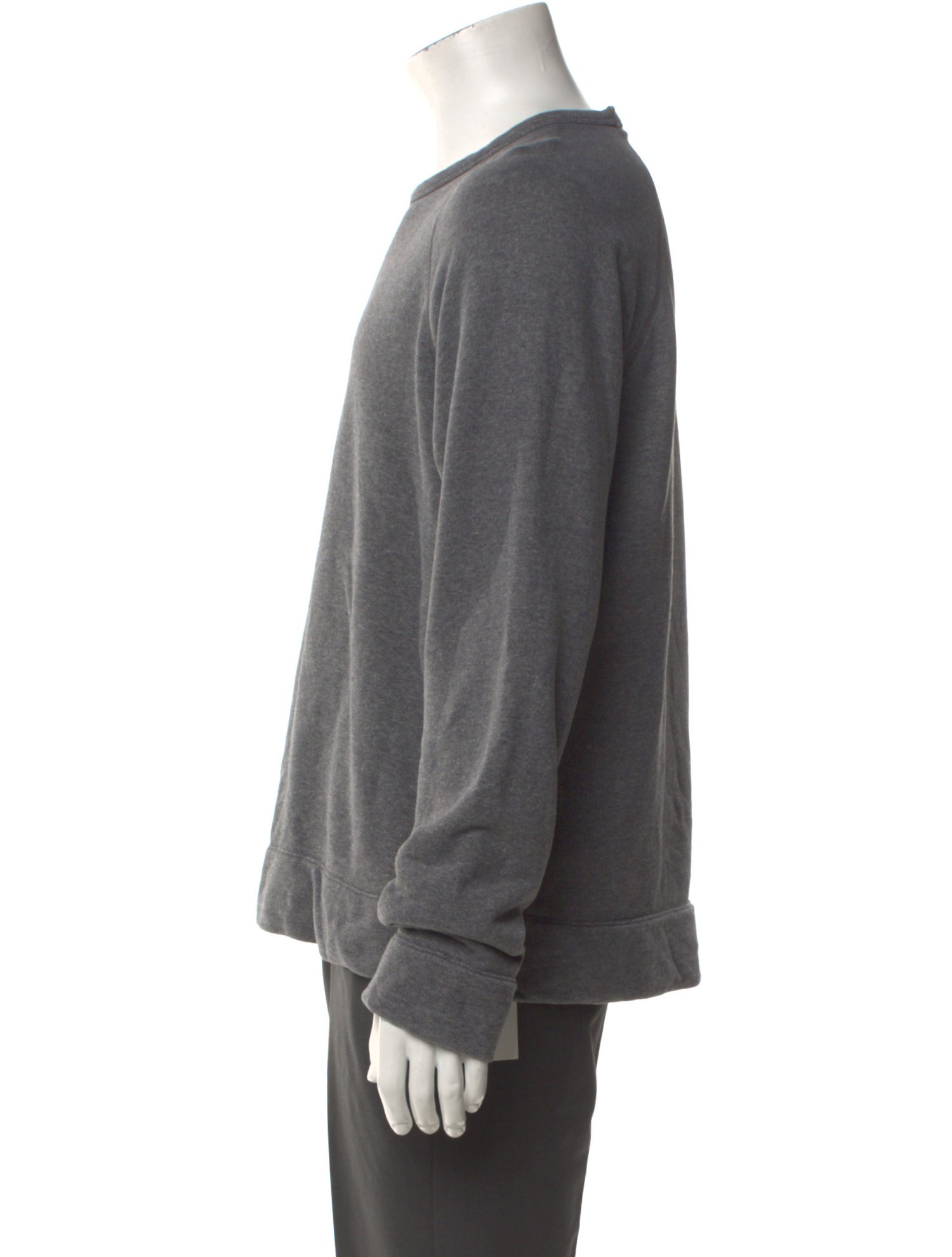 James Perse Crew Neck Long Sleeve Sweatshirt
