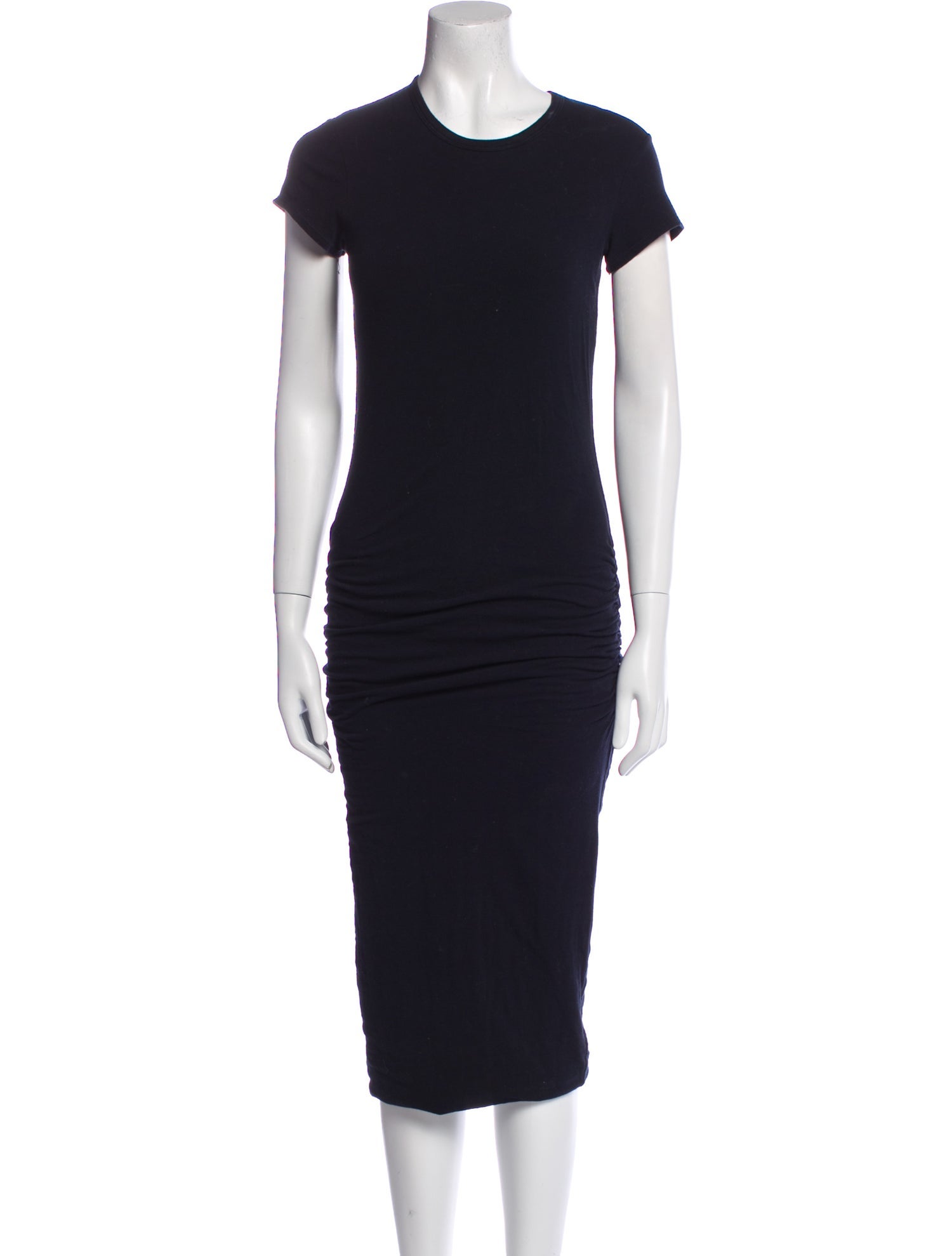 James Perse Crew Neck Midi Length Dress