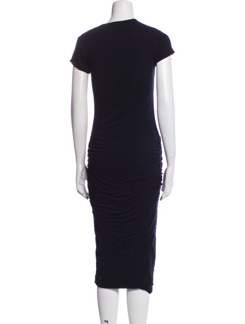 James Perse Crew Neck Midi Length Dress