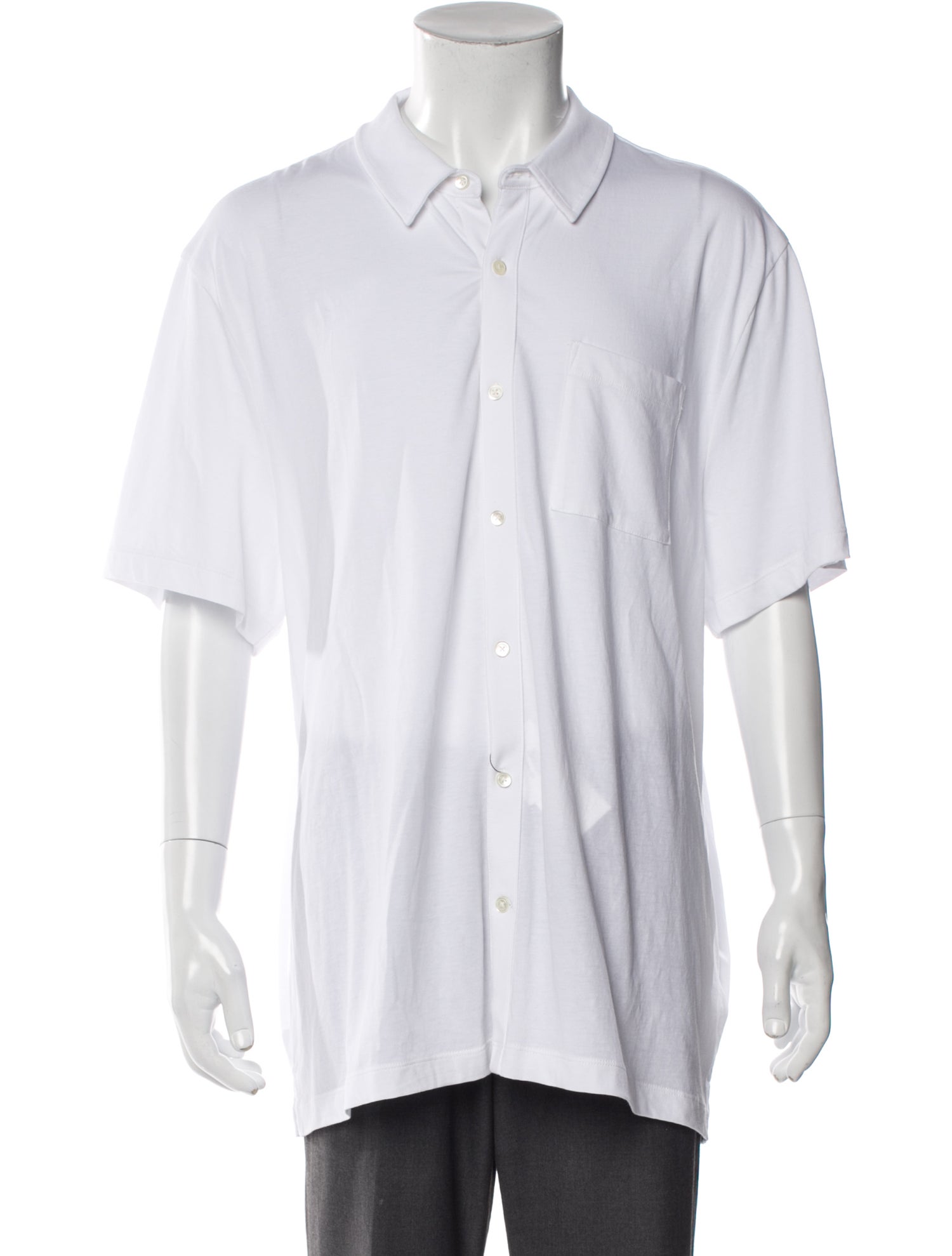 James Perse Collar Short Sleeve Polo Shirt w/ Tags