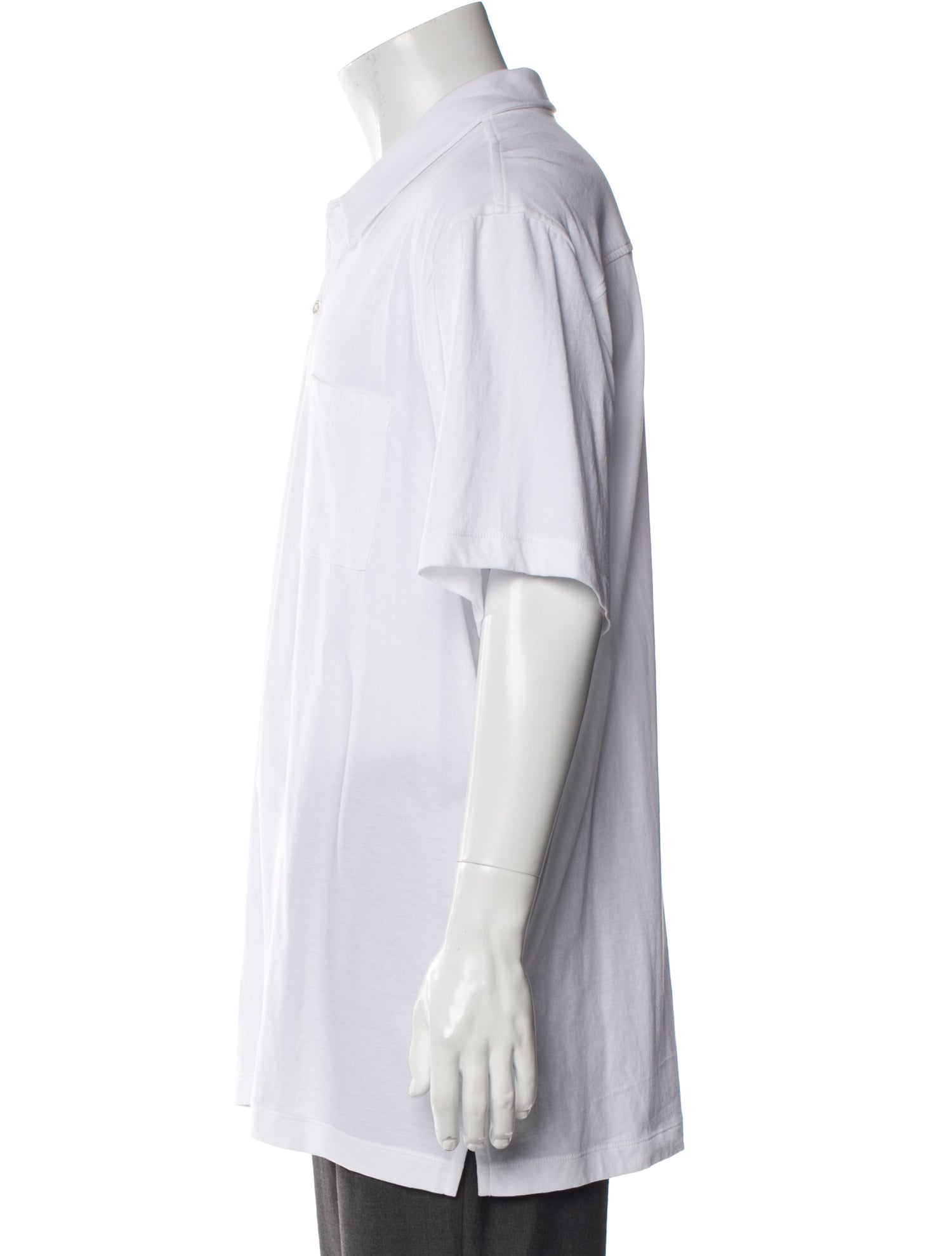 James Perse Collar Short Sleeve Polo Shirt w/ Tags