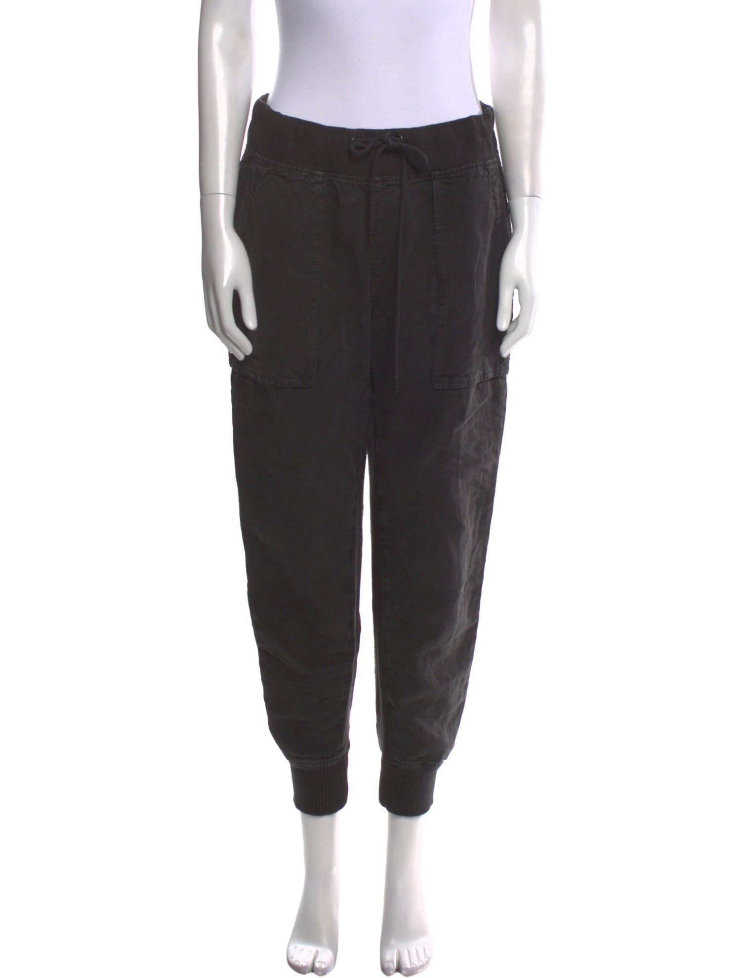 James Perse Linen Skinny Leg Pants