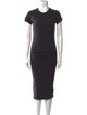 James Perse Crew Neck Midi Length Dress