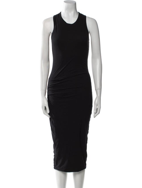 James Perse Crew Neck Midi Length Dress