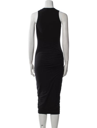 James Perse Crew Neck Midi Length Dress