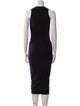 James Perse Crew Neck Midi Length Dress