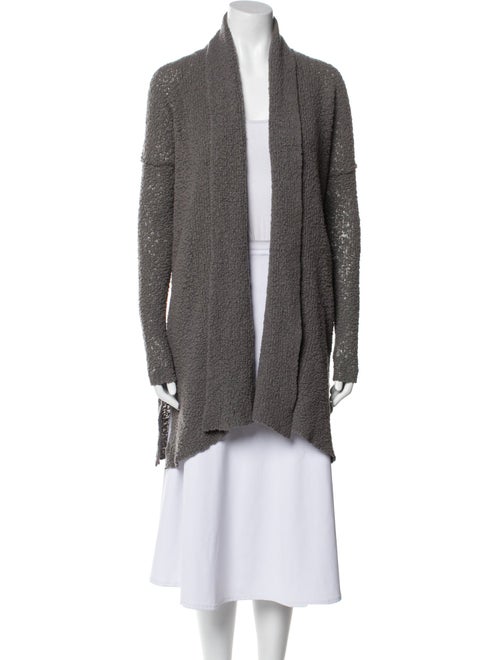 James Perse Merino Wool Open Front Sweater