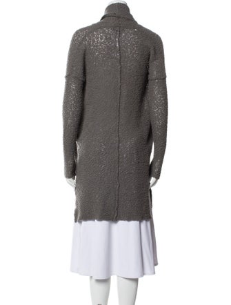 James Perse Merino Wool Open Front Sweater