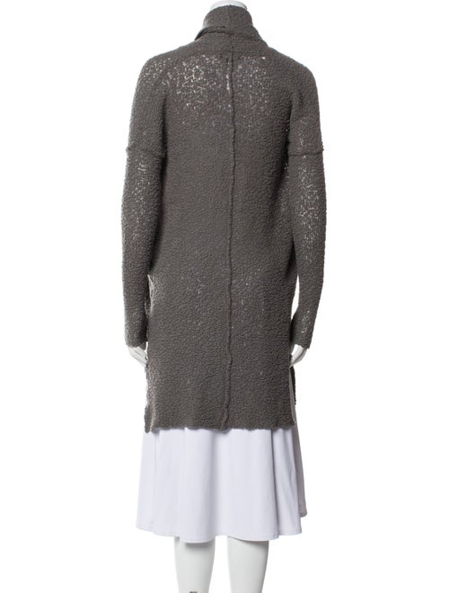 James Perse Merino Wool Open Front Sweater