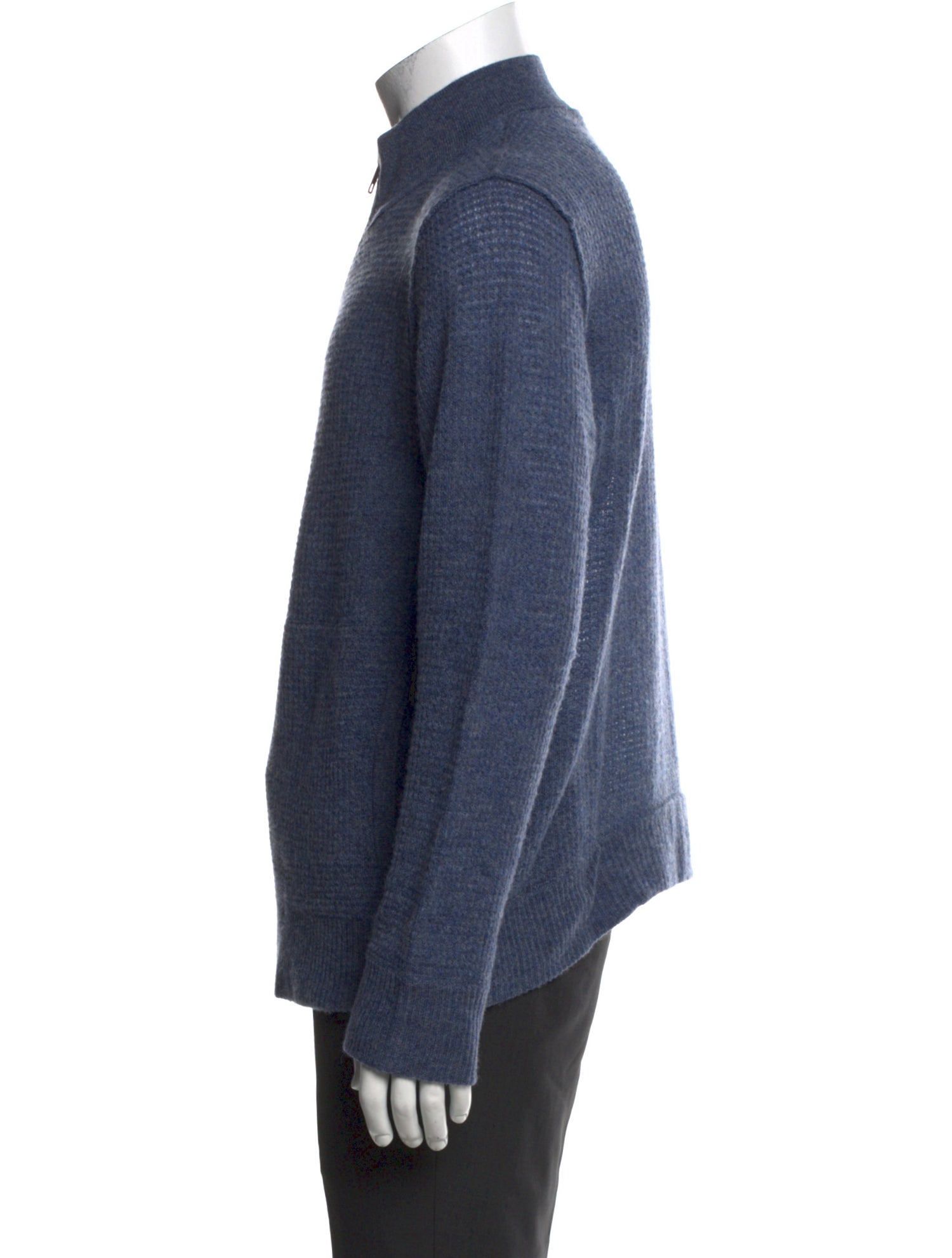 James Perse Cashmere Mock Neck Cardigan