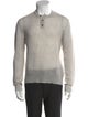 James Perse Cashmere Mock Neck Polo Sweater