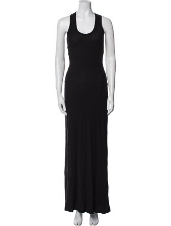 James Perse Scoop Neck Long Dress