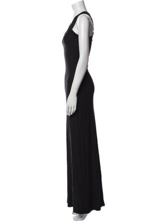 James Perse Scoop Neck Long Dress