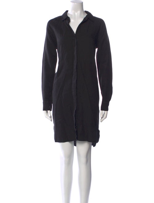 James Perse V-Neck Knee-Length Dress