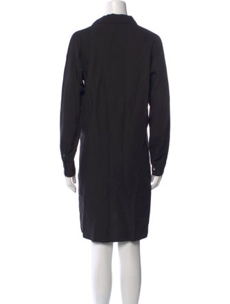 James Perse V-Neck Knee-Length Dress