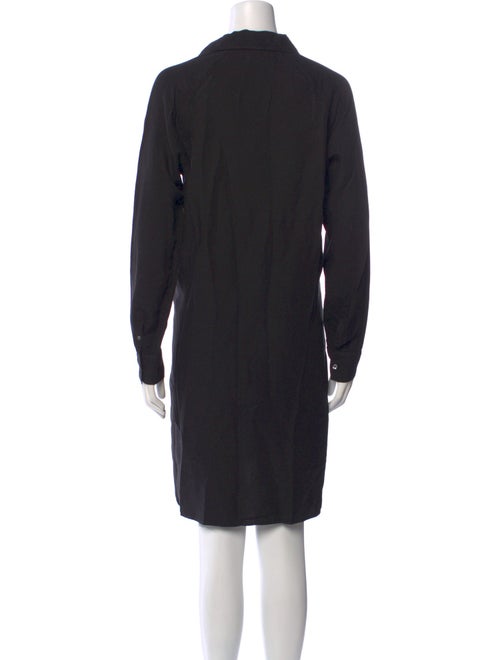 James Perse V-Neck Knee-Length Dress