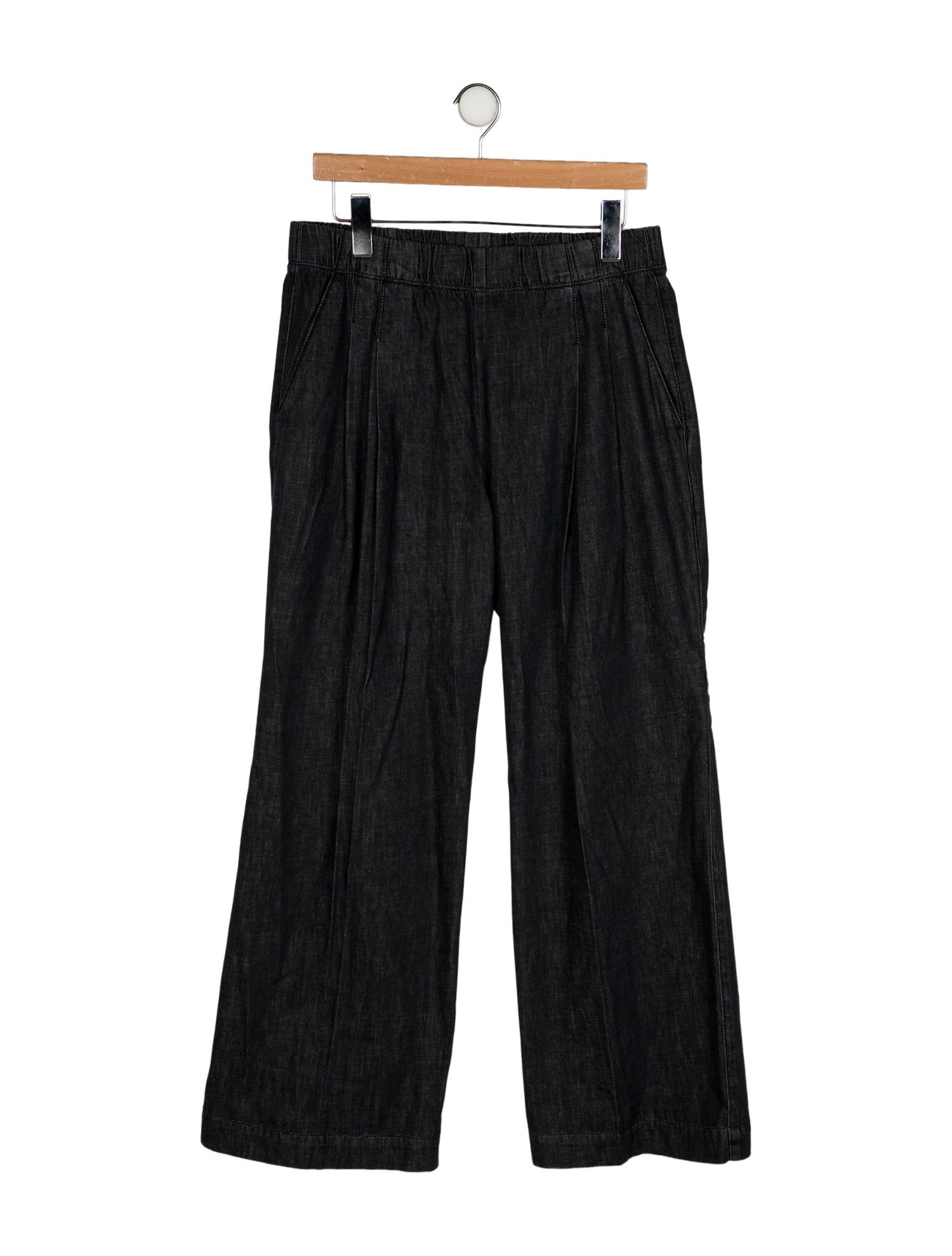 James Perse High-Rise Wide Leg Jeans