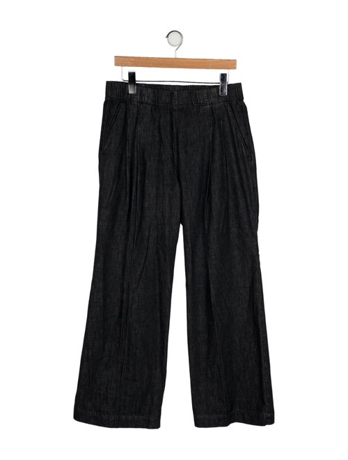 James Perse High-Rise Wide Leg Jeans