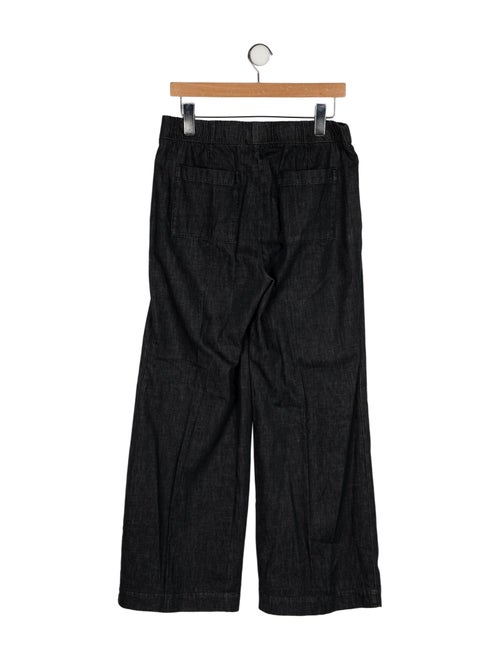 James Perse High-Rise Wide Leg Jeans