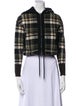 James Perse Plaid Print Jacket