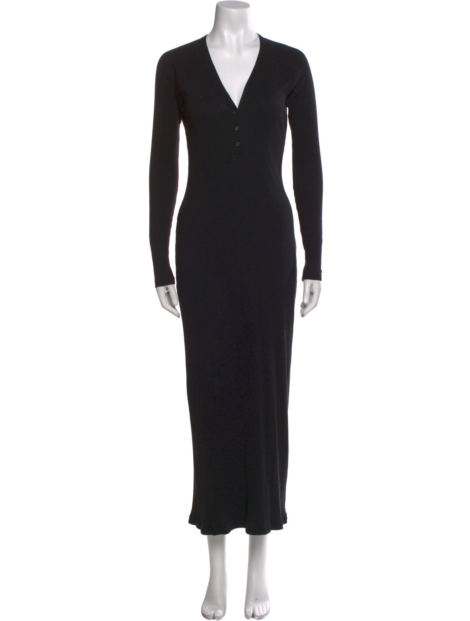 James Perse V-Neck Long Dress