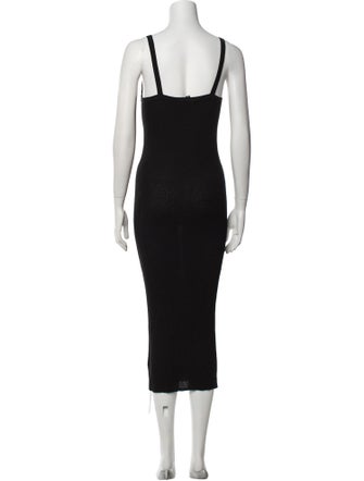 James Perse Linen Midi Length Dress