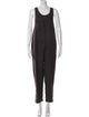 James Perse Linen Scoop Neck Jumpsuit