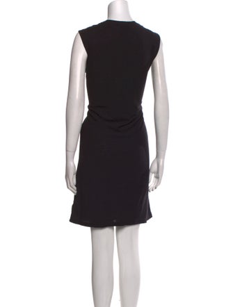 James Perse V-Neck Mini Dress