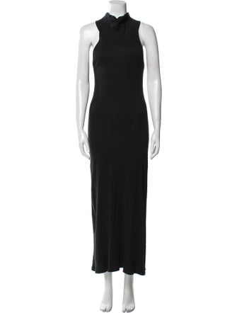 James Perse Mock Neck Long Dress