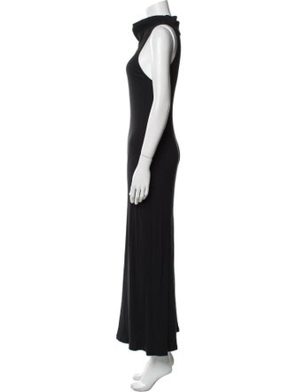 James Perse Mock Neck Long Dress