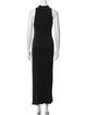 James Perse Mock Neck Long Dress