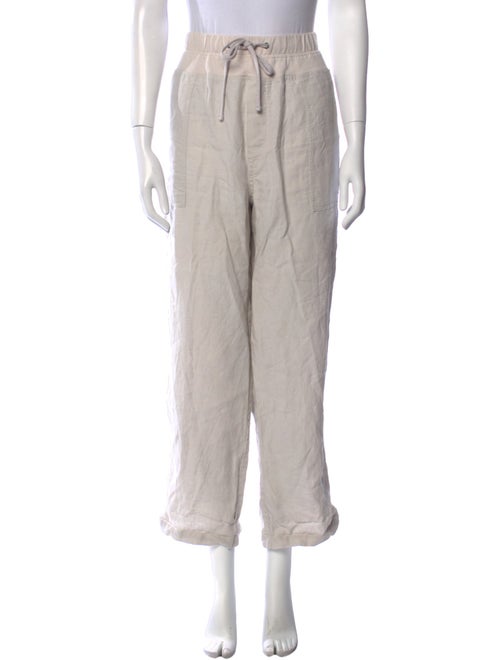 James Perse Linen Straight Leg Pants