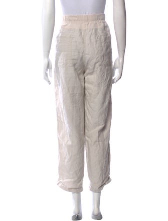 James Perse Linen Straight Leg Pants