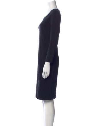 James Perse Scoop Neck Knee-Length Dress