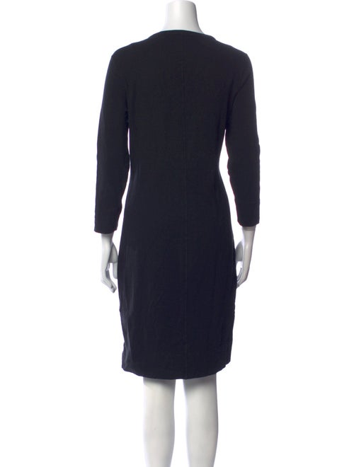 James Perse Scoop Neck Knee-Length Dress