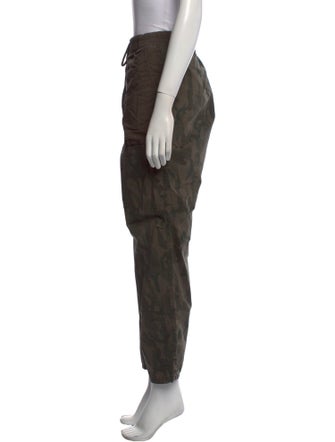 James Perse Camouflage Print Straight Leg Pants