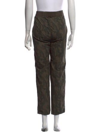 James Perse Camouflage Print Straight Leg Pants