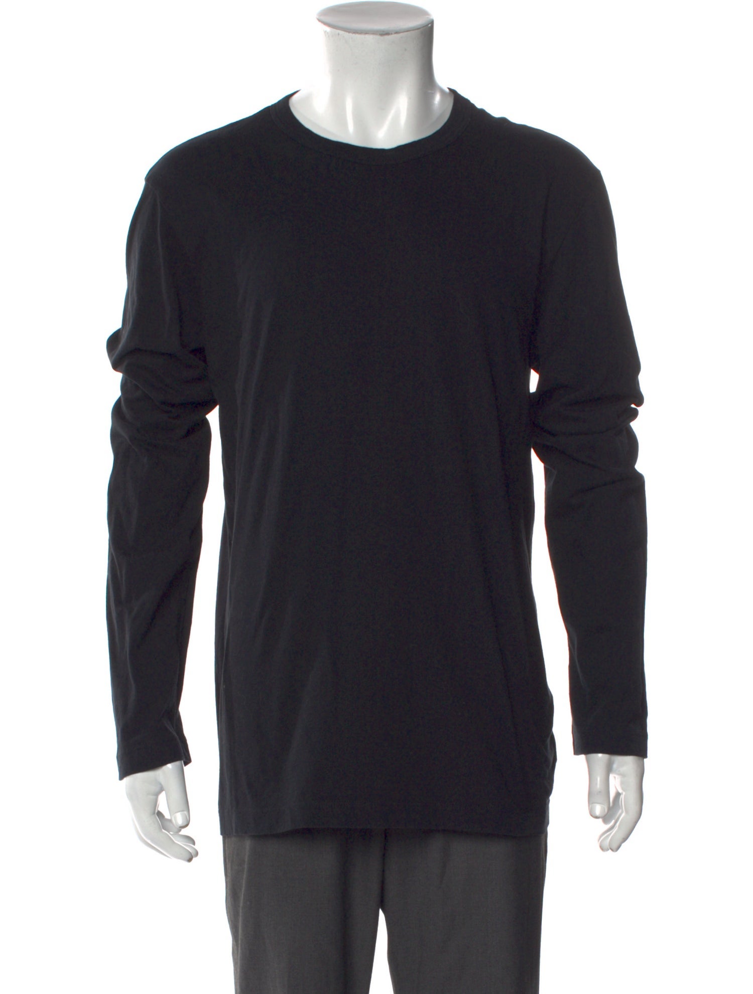 James Perse Crew Neck Long Sleeve Pullover