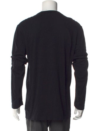 James Perse Crew Neck Long Sleeve Pullover
