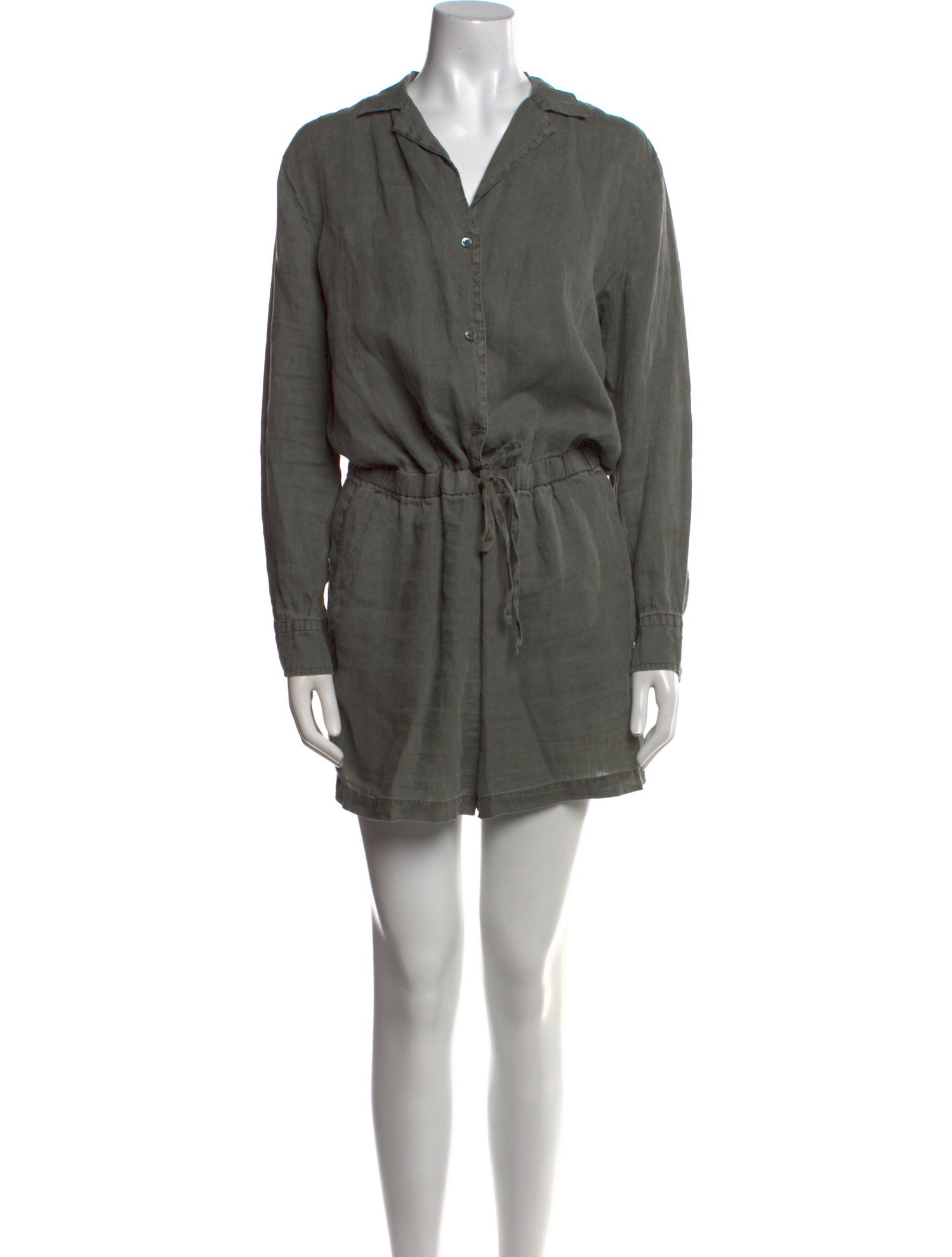 James Perse Linen Romper