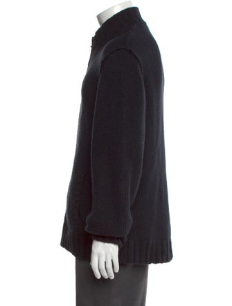 James Perse Mock Neck Long Sleeve Cardigan