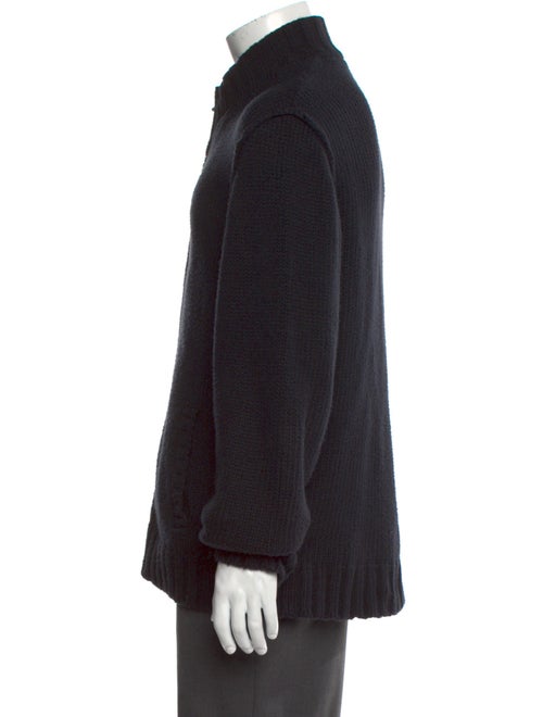 James Perse Mock Neck Long Sleeve Cardigan