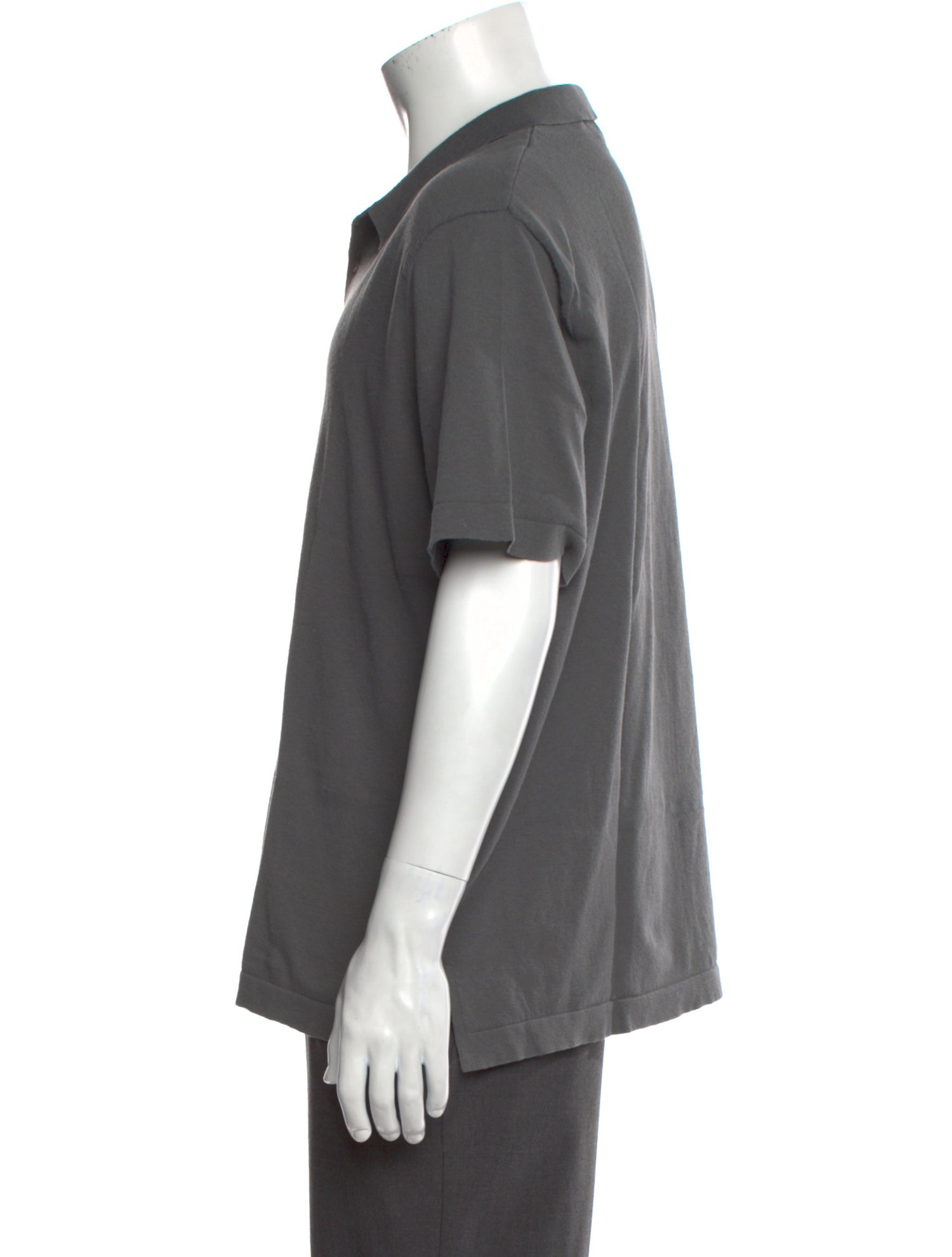 James Perse Collar Short Sleeve Polo Shirt