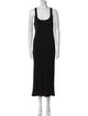 James Perse Scoop Neck Long Dress