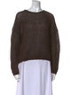 James Perse Wool Scoop Neck Sweater