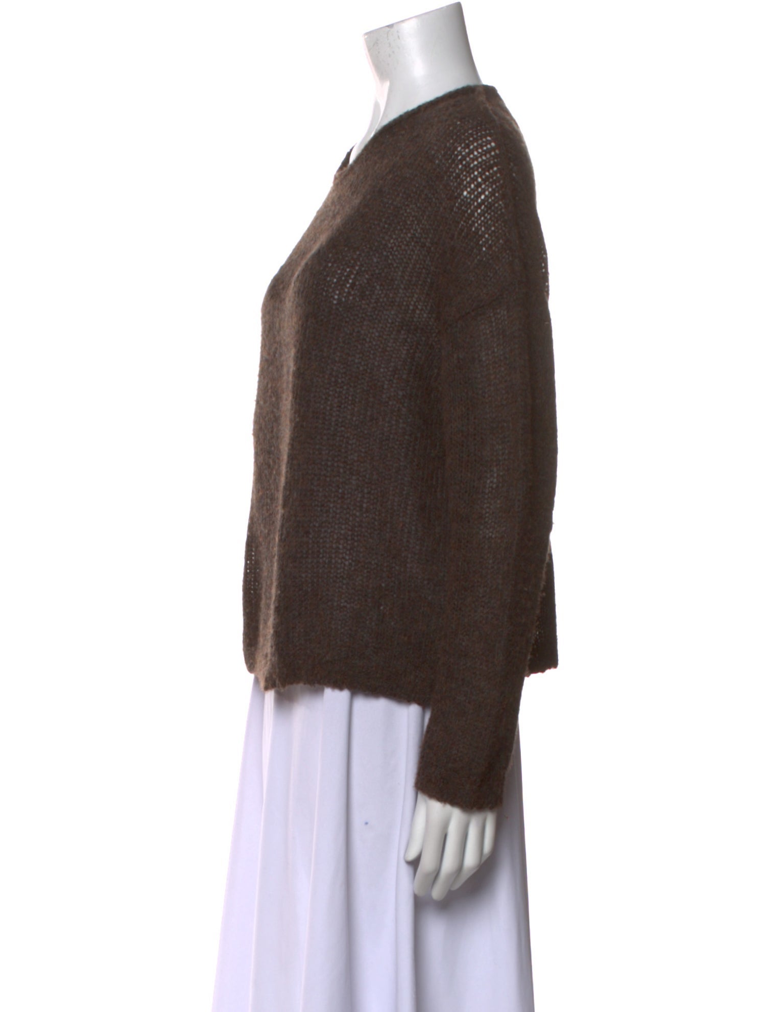 James Perse Wool Scoop Neck Sweater