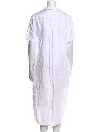 James Perse Linen Midi Length Dress
